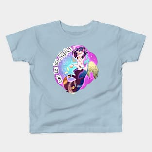 Don't Lose Your Sparkle! Sparkledog Emblem Kids T-Shirt